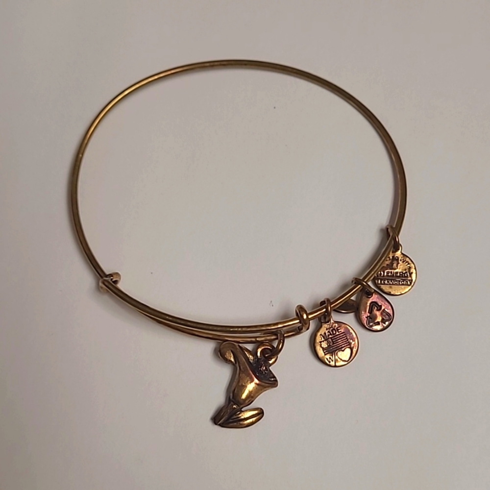 Alex and Ani sacred garden calla lily bracelet